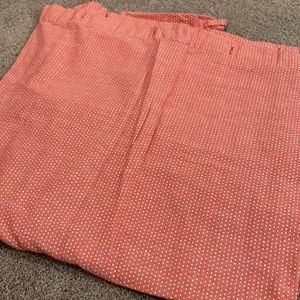 Threshold shower curtain